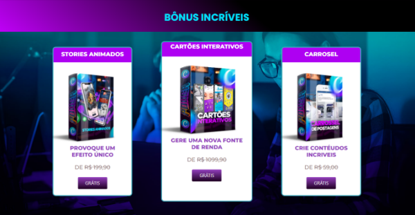 Landing page para venda de artes Canva - Image 5