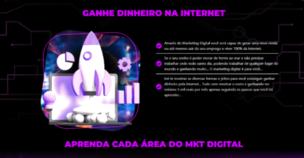 Landing Page para venda de cursos marketing - Image 3